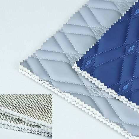 Quilted car mat material