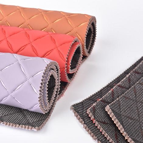 Quilted car mat material
