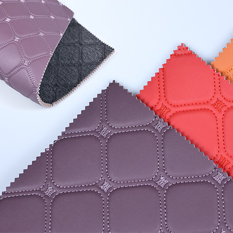 Quilted car mat material